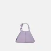 Behno Tina Baguette Mini Nappa Pleat Lavender