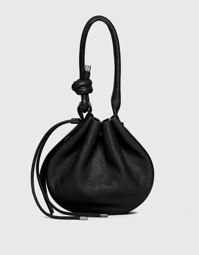 Behno Women's Ina Medium Pebble Bag In Black