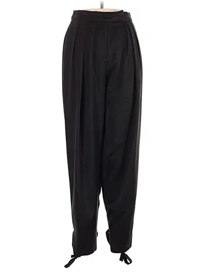 Pre-owned Beige Botany Casual Pants In Black