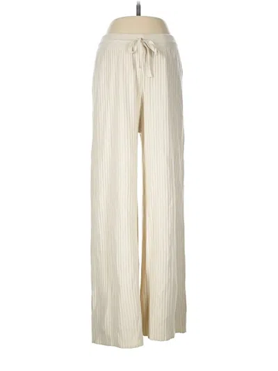 Pre-owned Beige Botany Casual Pants In Ivory