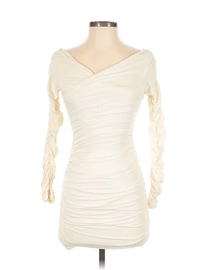 Pre-owned Beige Botany Cocktail Dress In Ivory