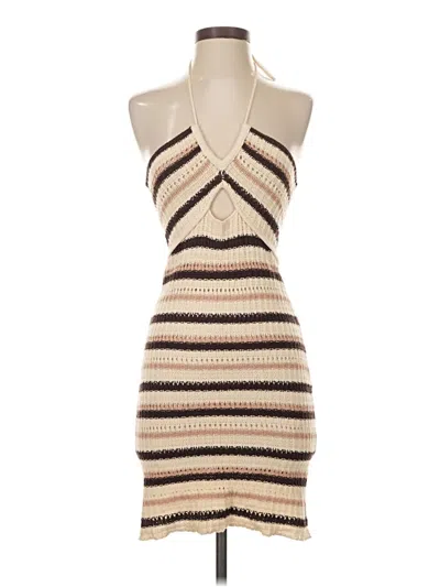 Pre-owned Beige Botany Cocktail Dress In Tan