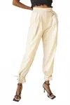 Beige Botany Strong Ties Ankle Pants In Beige In Neutral