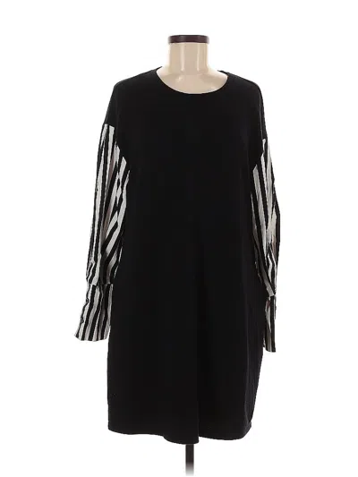 Pre-owned Beige By Eci Casual Dress In Black