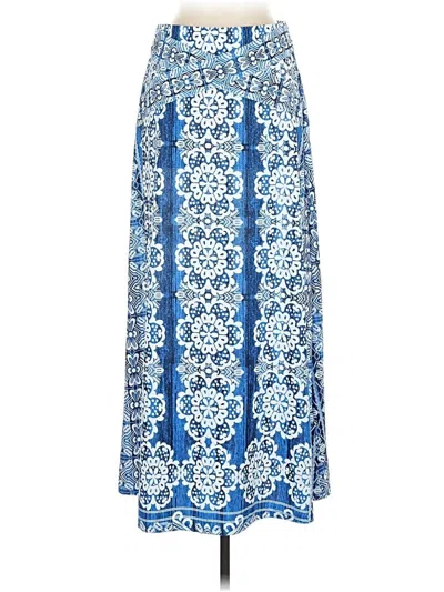 Pre-owned Beige By Eci Casual Skirt In Blue