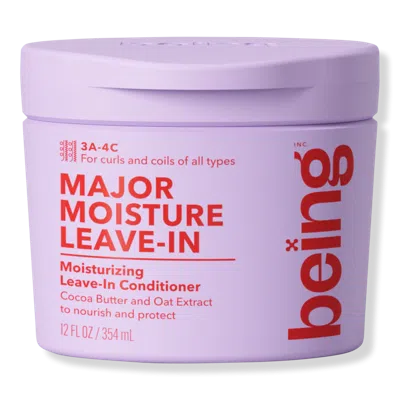 Being Major Moisture Moisturizing Leave-in Conditioner In Transparent