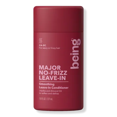 Being Major No-frizz Smoothing Leave-in Conditioner In Transparent