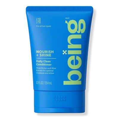 Being Nourish + Shine Daily Clean Conditioner In Transparent