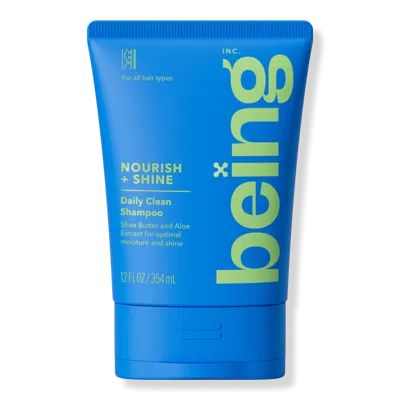 Being Nourish + Shine Daily Clean Shampoo In Transparent