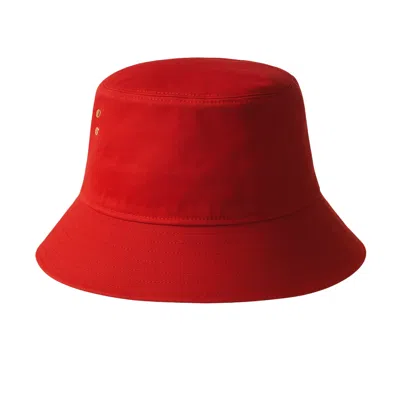 Beira Women's Red Rosa Waterproof Bucket Hat Ruby.