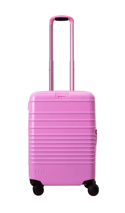 Beis Carry-on Roller In In Berry Glossy