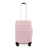 BEIS BEIS CARRY-ON ROLLER IN ATLAS PINK