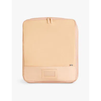 Beis In Beige Compression Woven And Mesh Packing Cubes Set Of Six