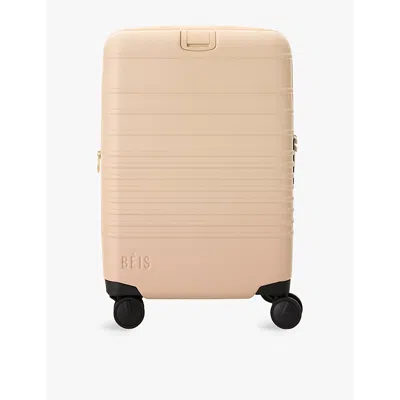 Beis In Beige The Carry-on Roller Four-wheel Shell Cabin Suitcase 58cm X 40cm