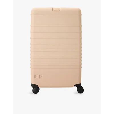 Beis In Beige The Large Check-in Roller Four-wheel Shell Suitcase 79.5cm X 50cm