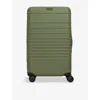 Beis The Medium Check-in Roller Four-wheel Polycarbonate Suitcase 72cm X 48cm In In Olive