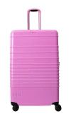 Beis Large Check-in Roller In In Berry Glossy