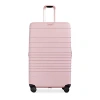 BEIS BEIS LARGE CHECK-IN ROLLER IN ATLAS PINK