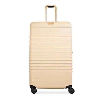 Beis Large Check-in Roller In Beige