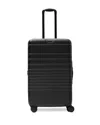 Beis Medium Check In Roller Suitcase In All Black In All Black