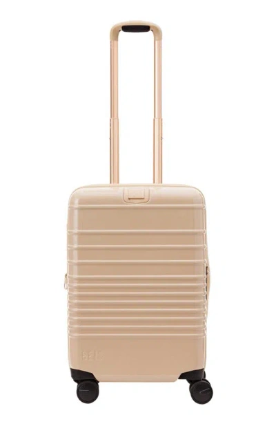 Beis The 21-inch Carry-on Roller In Beige Glossy