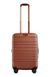 Beis Béis The 21-inch Carry-on Roller In Brown