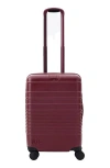 Beis Béis The 21-inch Carry-on Roller In Burgundy