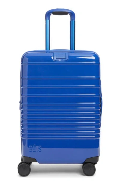 Beis Béis The 22-inch Expandable Carry-on Roller (nordstrom Exclusive) In Glossy Cobalt