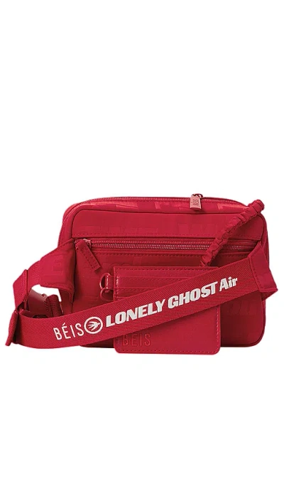 Beis The Belt Bag In Text Me Red