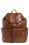 Beis Béis The Cargo Backpack In Brown