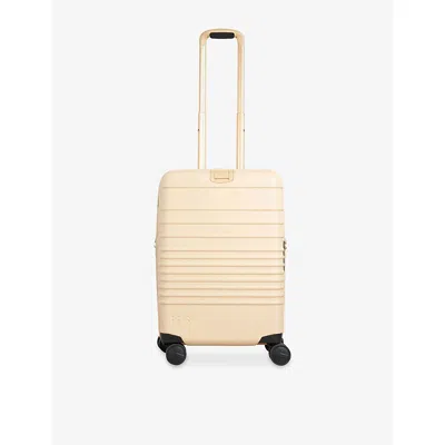 Beis Beige The Carry-on Roller 4-wheel Expandable Suitcase 58cm In Sand