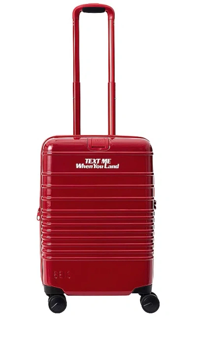 Beis X Lonely Ghost Carry-on Roller In Red