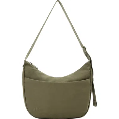 Beis Béis The Carryall Crossbody Bag In Green