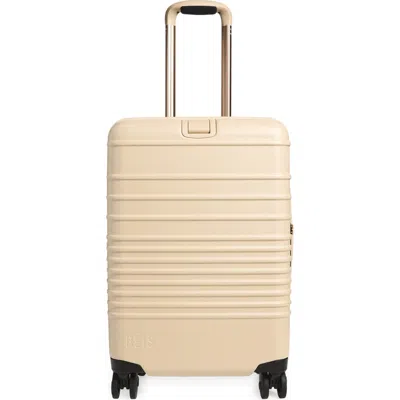 Beis Béis The Carry-on Roller Suitcase In Neutral