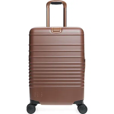 Beis Béis The Carry-on Roller Suitcase In Purple