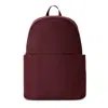 Beis The Classic Backpack, Navy In Red