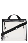 Beis Béis The Clear Stadium Tote In White
