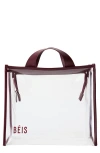 Beis Béis The Clear Stadium Tote In White
