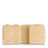 Beis The Compression Packing Cubes, Set Of 4 In Beige