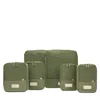 Beis The Compression Packing Cubes, Set Of 4 In Olive In Green