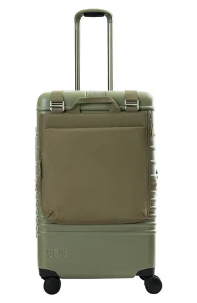 Beis Béis The Convertible Luggage Vest In Green