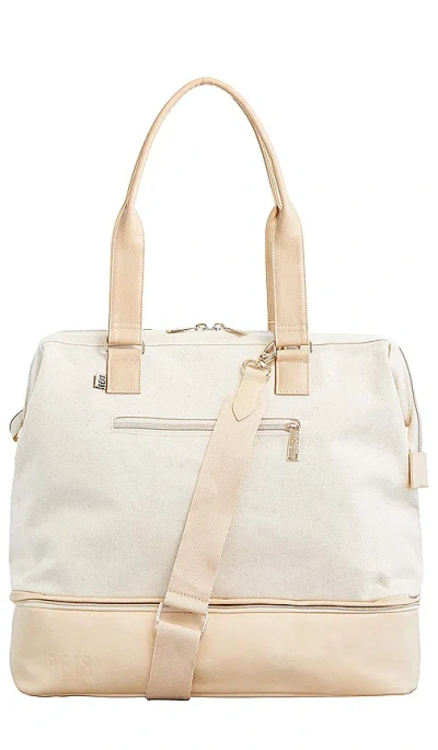 Beis The Convertible Mini Weekend Bag In Neutral