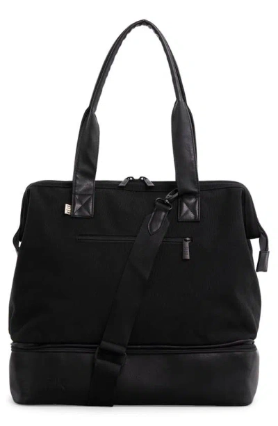Beis The Convertible Mini Weekend Bag In Black