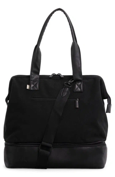 Beis The Mini Convertible Weekend Travel Bag In Black