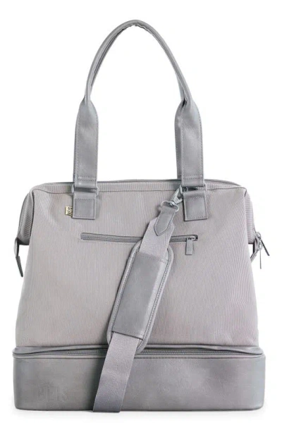 Beis The Convertible Mini Weekend Bag In Grey