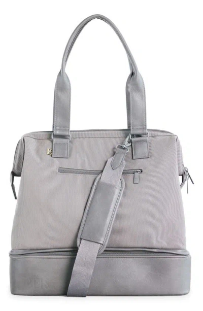 Beis Mini Weekend Bag. In Grey