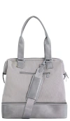 Beis Mini Weekend Bag. In Grey