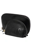 Beis The Cosmetic Pouch Set In Black