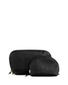 Beis The Cosmetic Pouch Set In Black