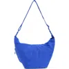 Beis Béis The Crescent Catchall Crossbody Bag In Blue